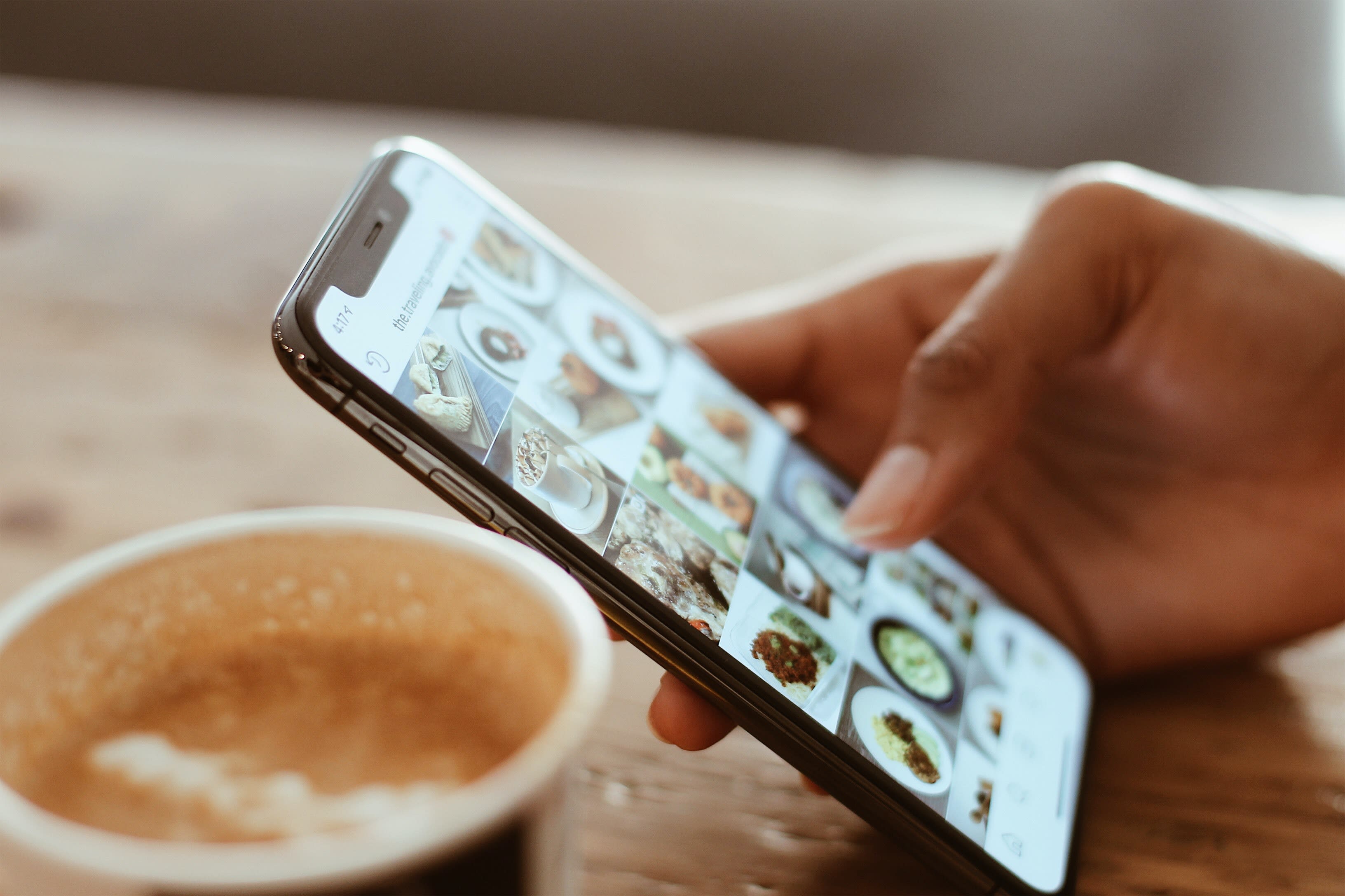 A person browsing through a restaurant's Instagram Shopping Page

Photo by Kerde Severin from Pexels